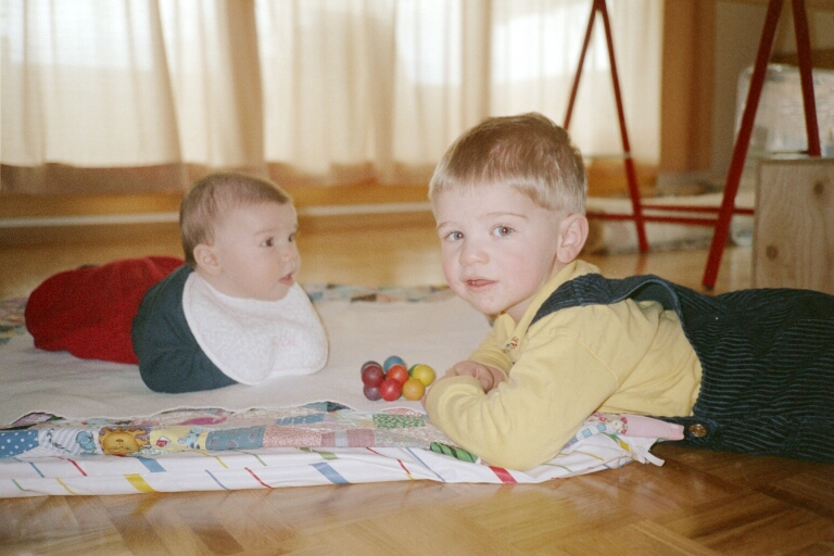 Photo of Maximilian and Matthias